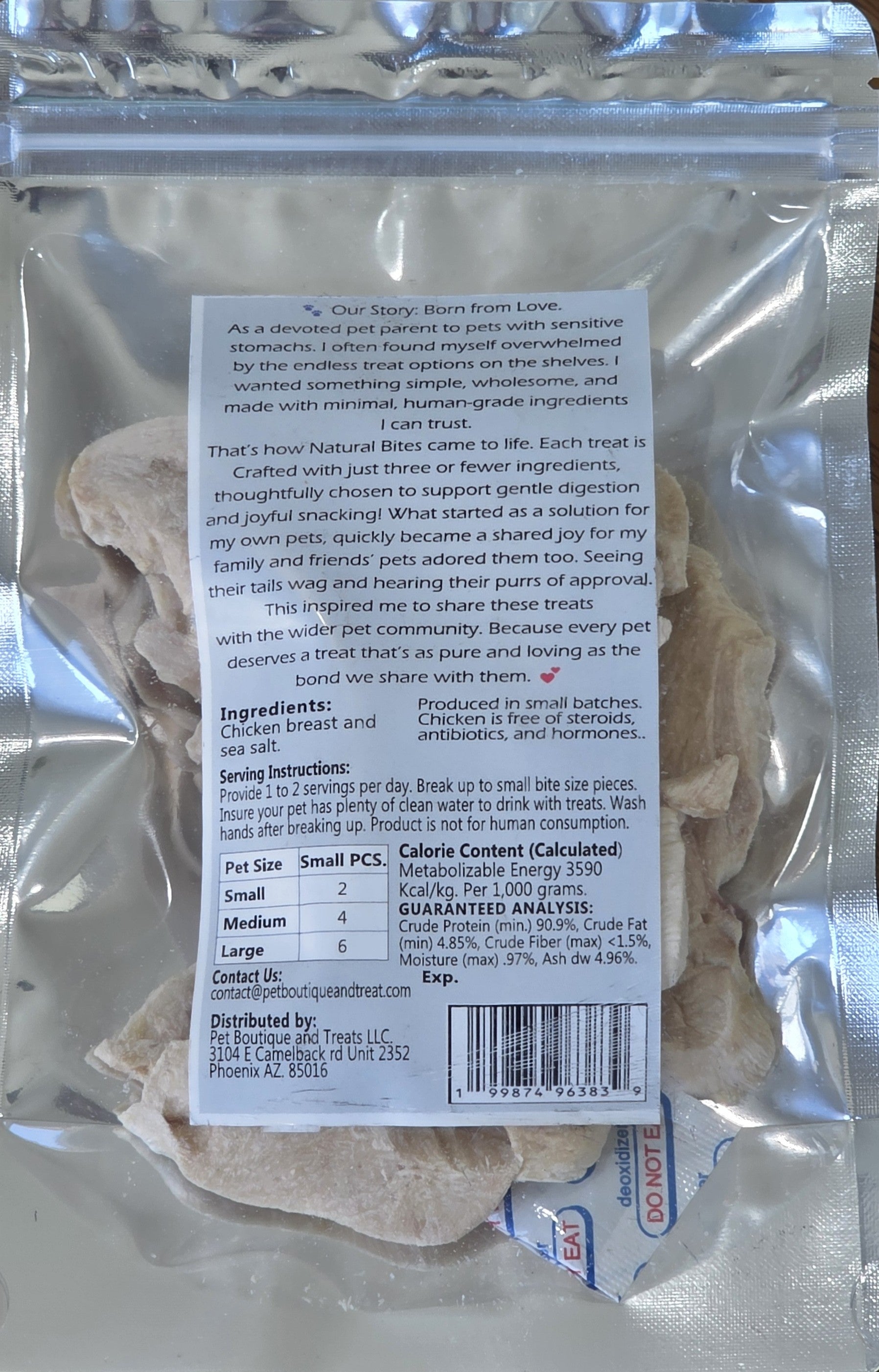 Chicken Breast Cat Treats ** 4 Units Sold