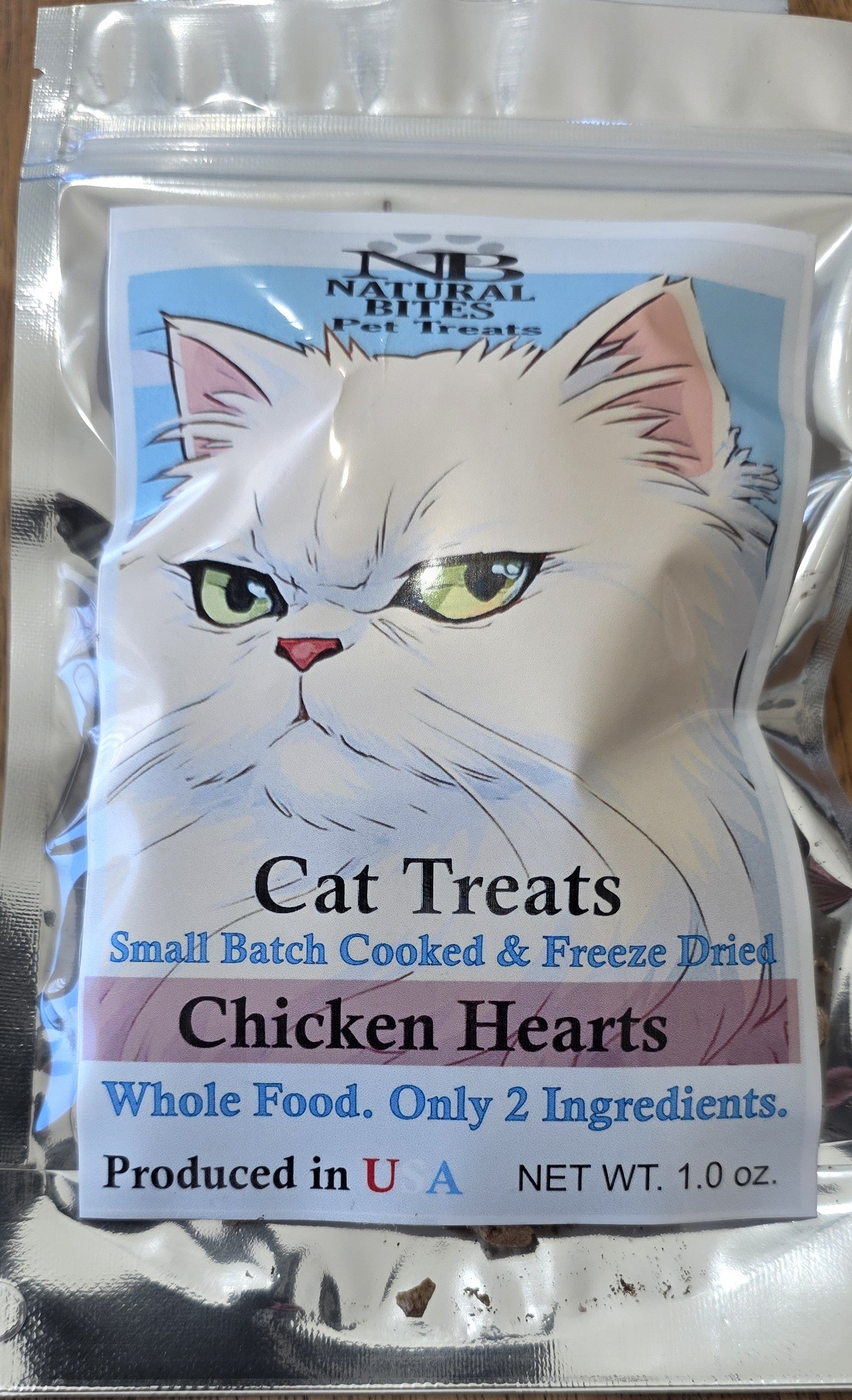 Chicken Hearts Cat Treats ** 3 Units Sold