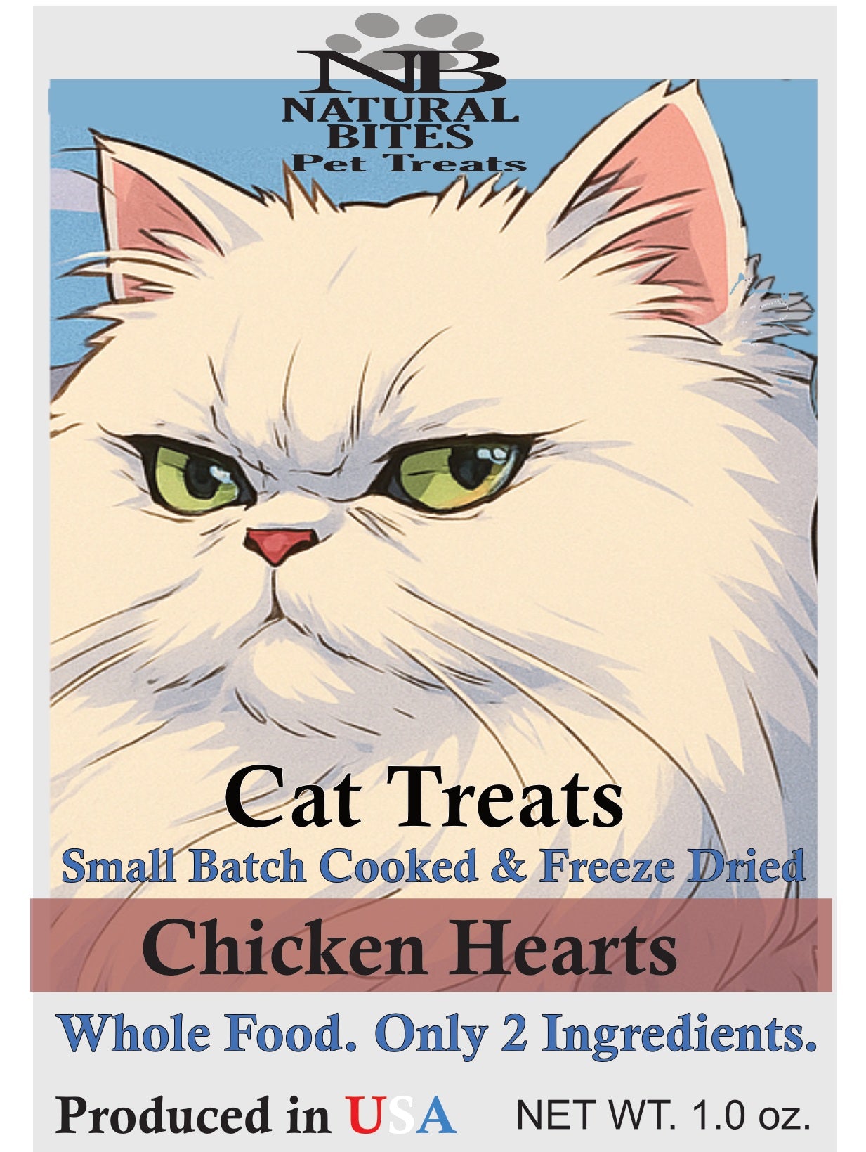 Chicken Hearts Cat Treats ** 3 Units Sold
