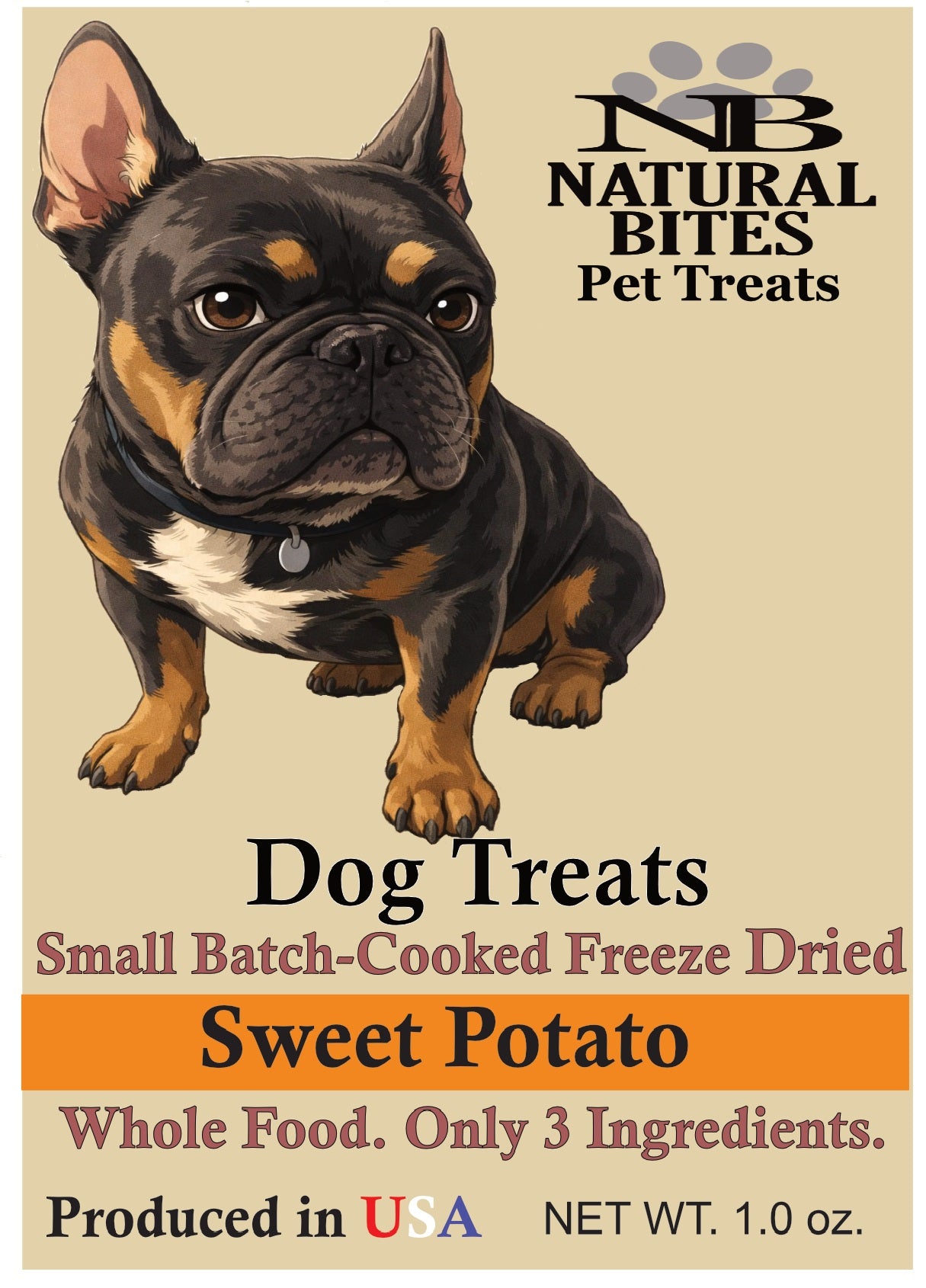 Sweet Potato Dog Treats ** 1 Unit Sold